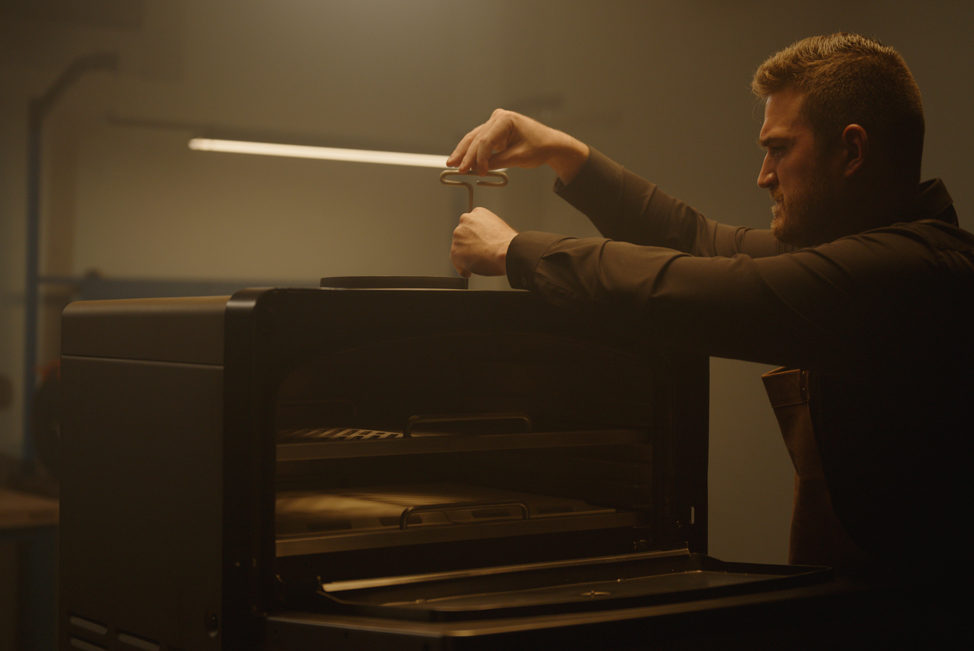 Assembly of the Emberhaus Fire Oven at our Athens Workshop.